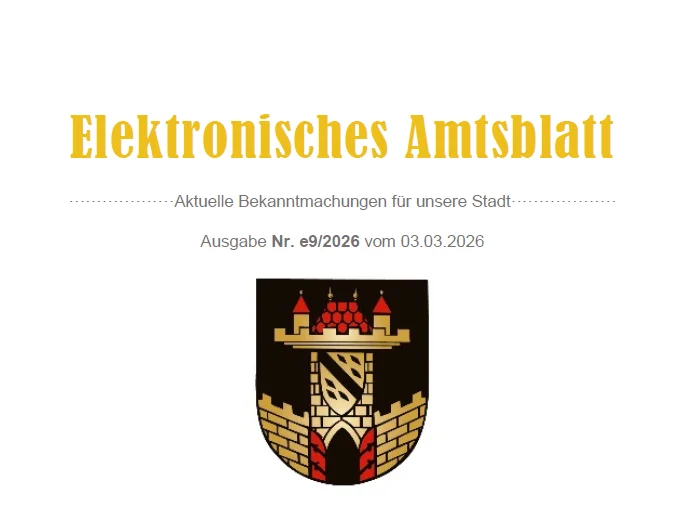 E-Amtsblatt Nr. e9/2026