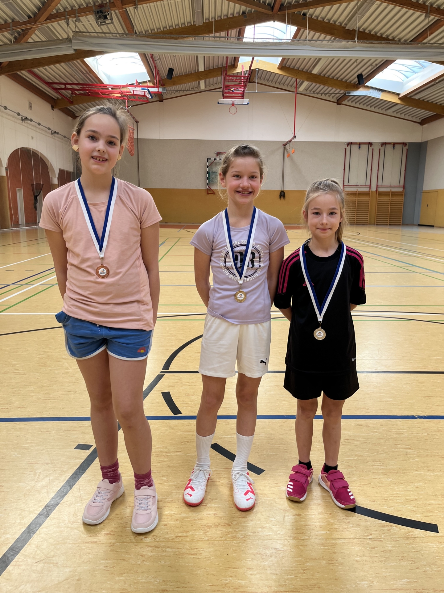 Siegerehrung Klasse 4