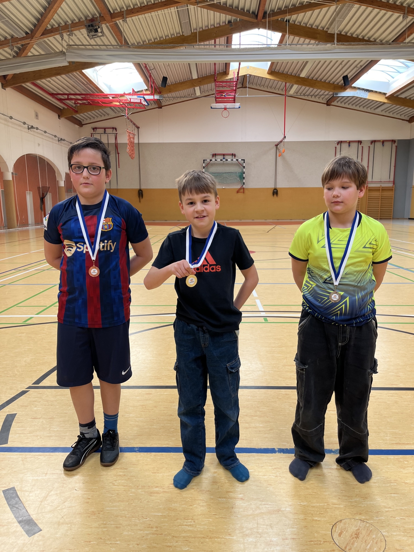 Siegerehrung Klasse 3