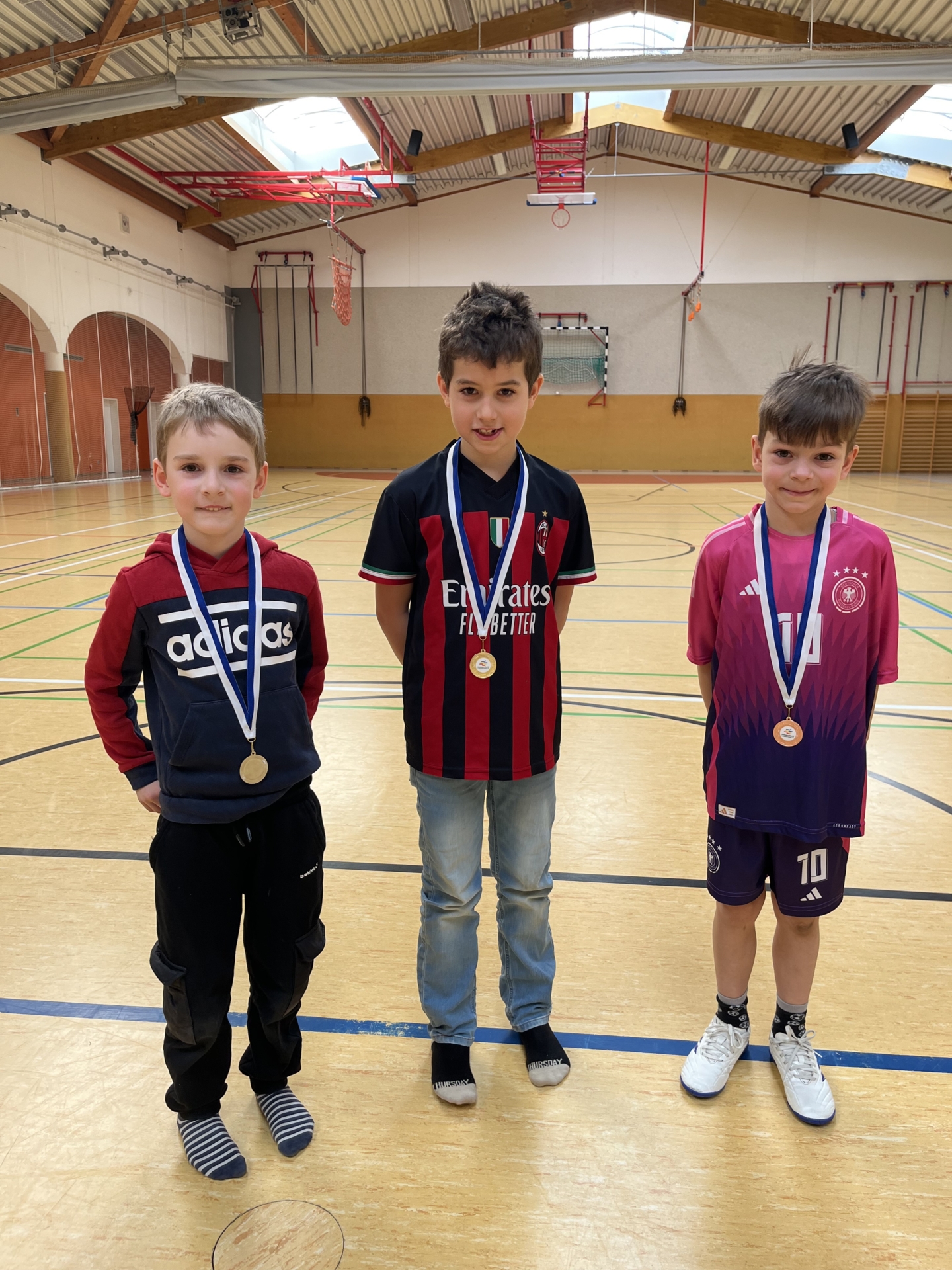 Siegerehrung Klasse 1