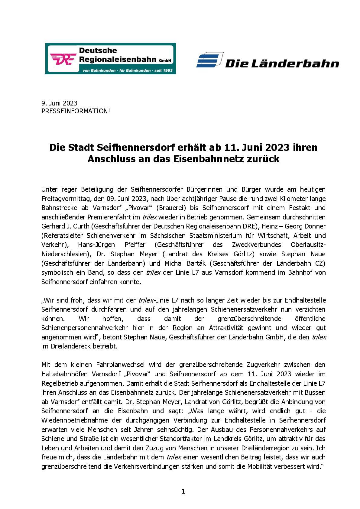 Presseinformation