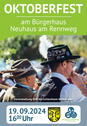 Oktoberfest am 19.09.2024 am Bürgerhaus in Neuhaus am Rennweg