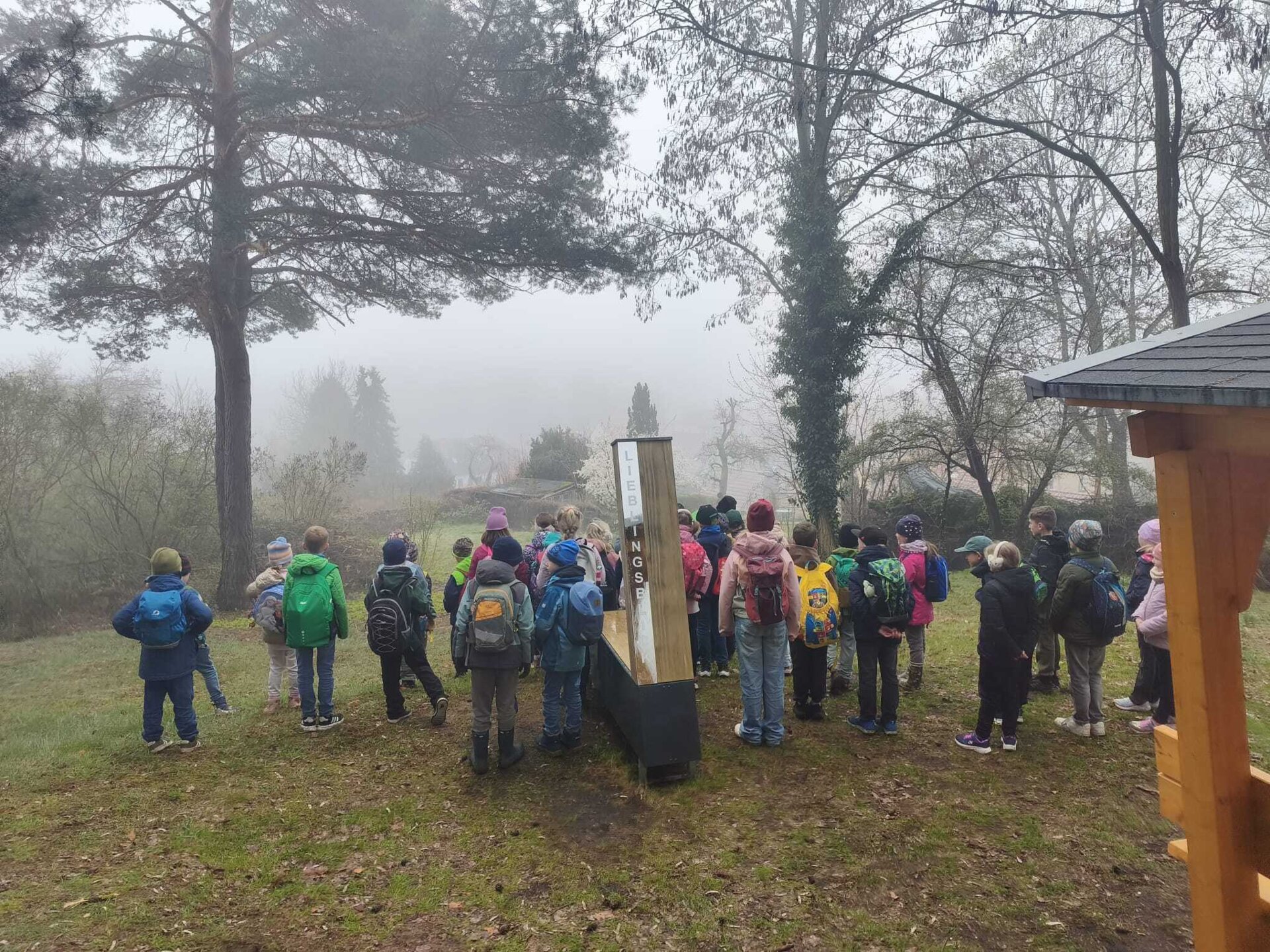 Wanderung zum "Lieblingsblick" bei Nebel