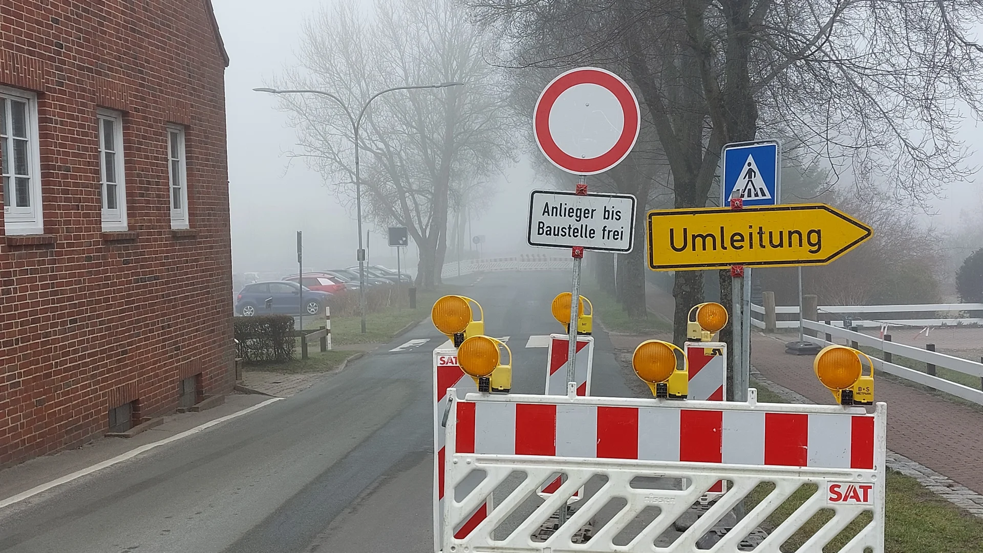 Zufahrt frei zum Heymannsparkplatz (Foto: AmtFA Andreas Hansen)