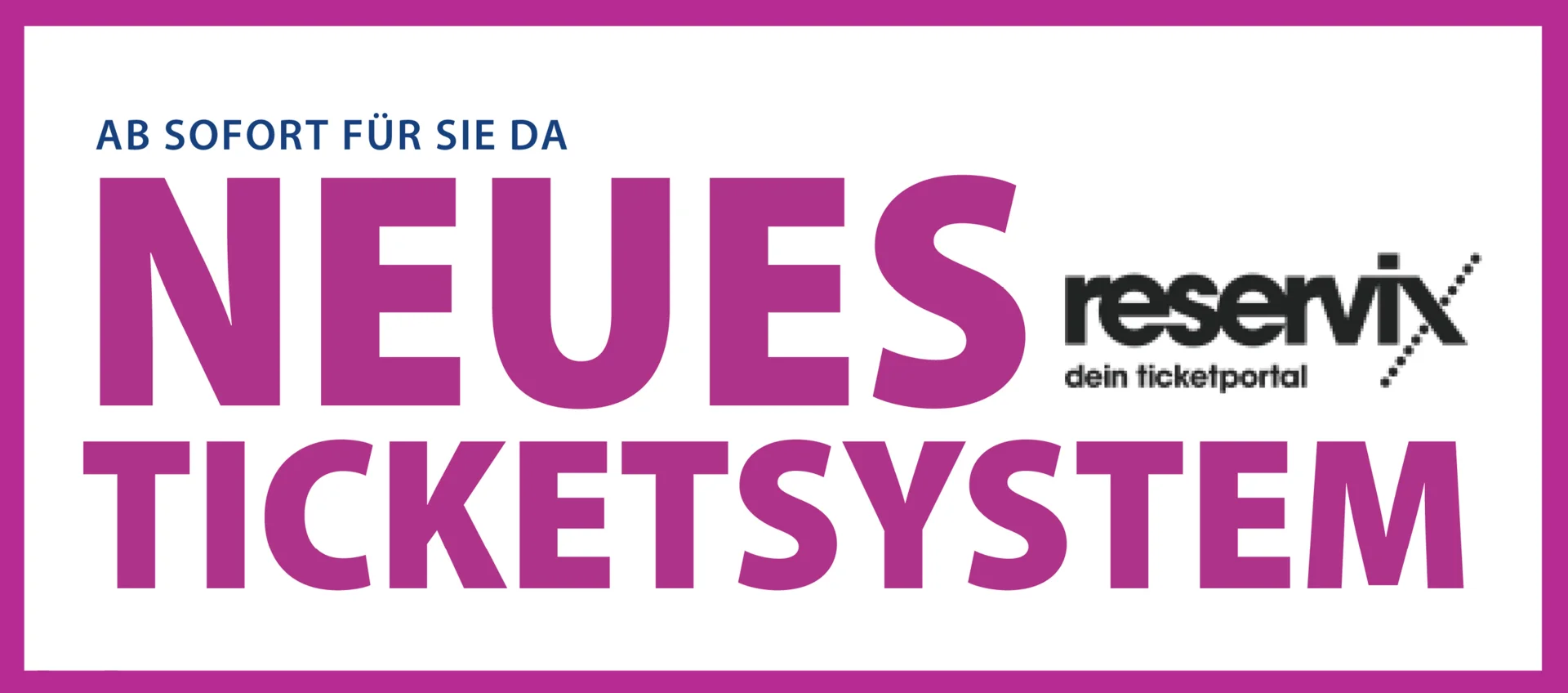 TICKETS ÜBER RESERVIX