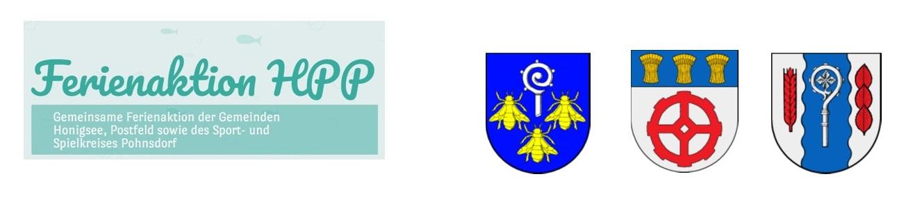 Wappen der drei beteiligten Gemeinden