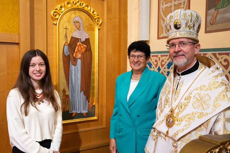 ікона блаженної едігти в мюнхені іконостас