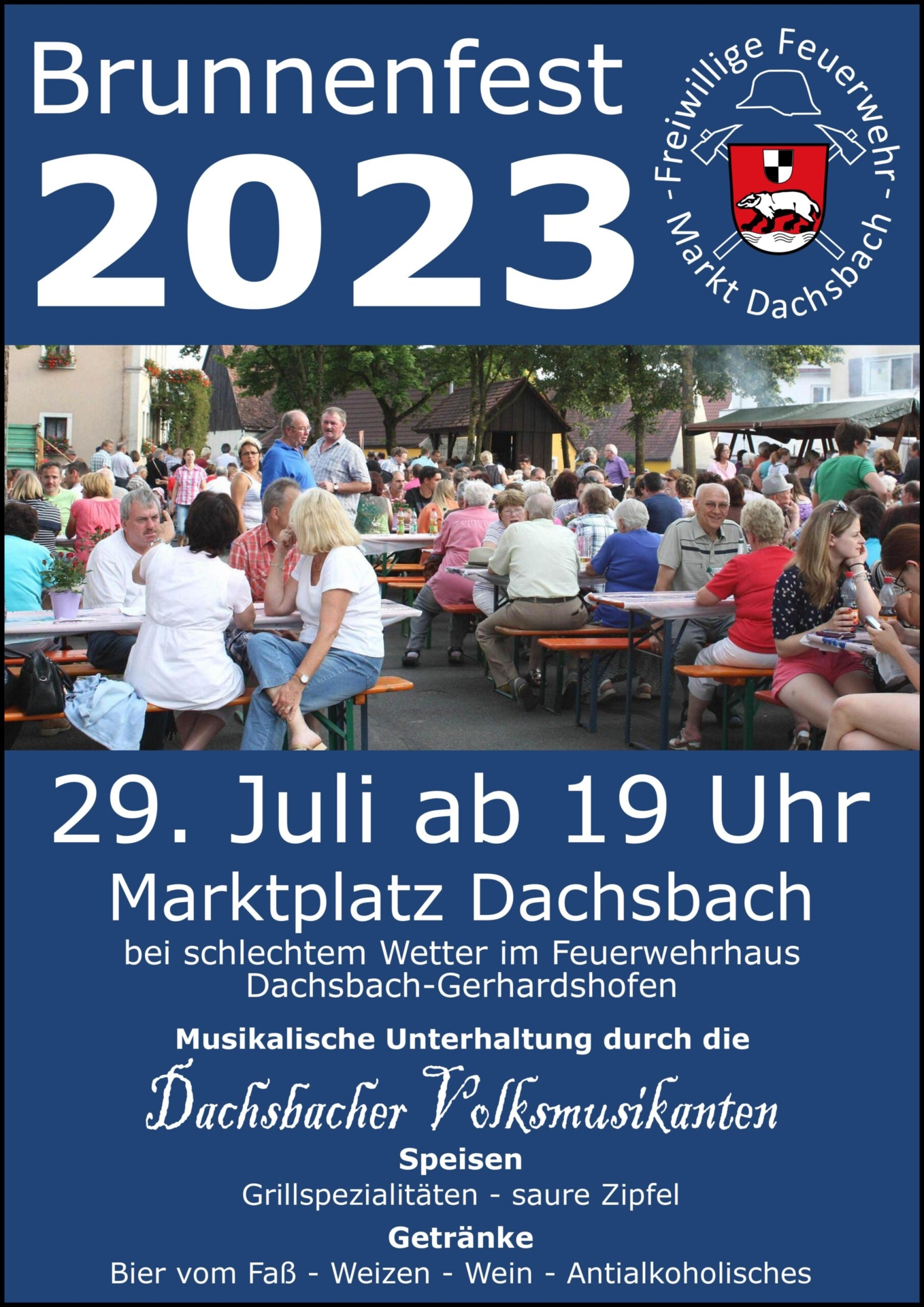 Plakat Brunnenfest