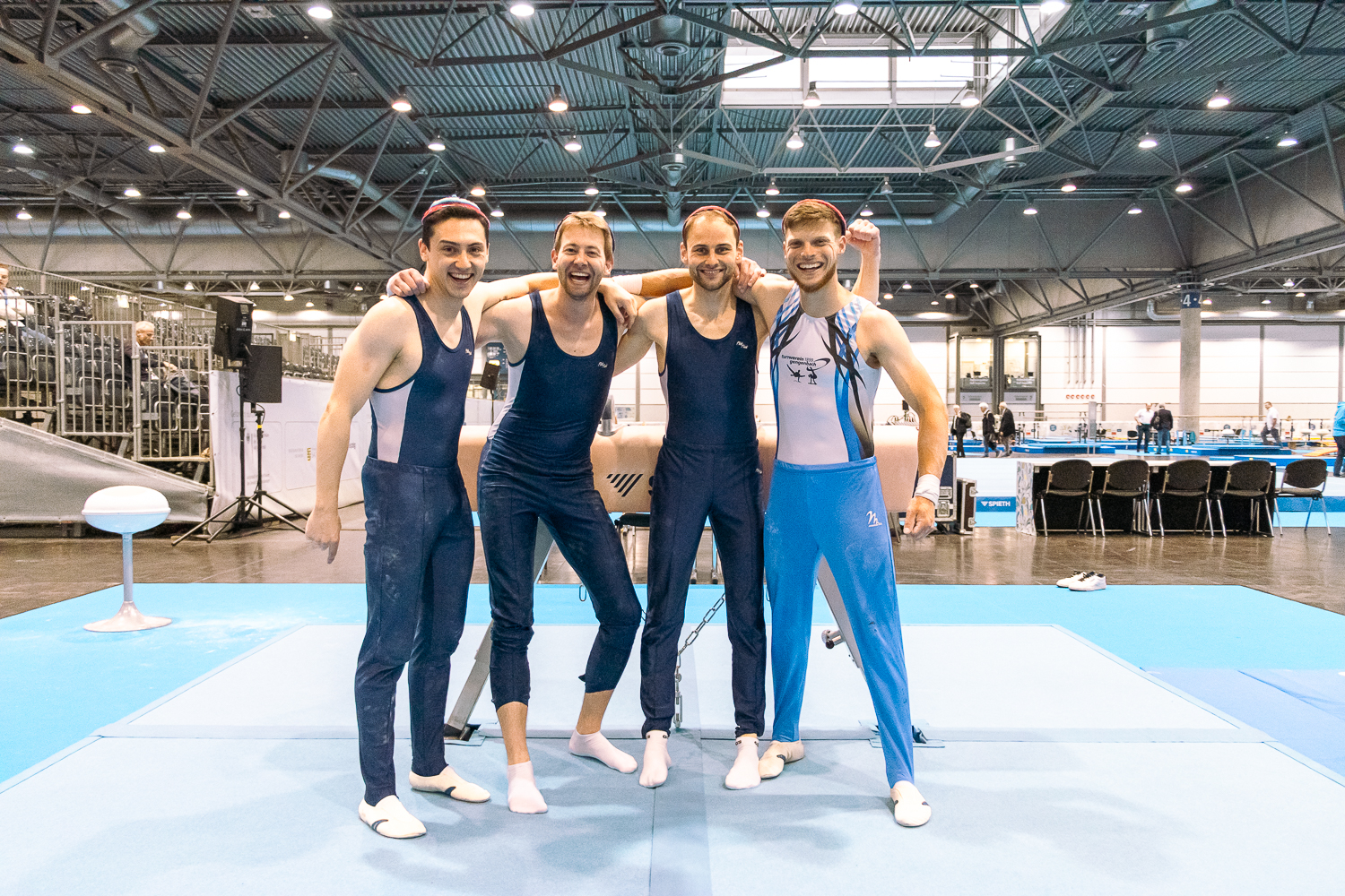 Pokalwettkampf L2: Eric Wink, Tobias Schmider, Niklas Oesterle, Simon Roth