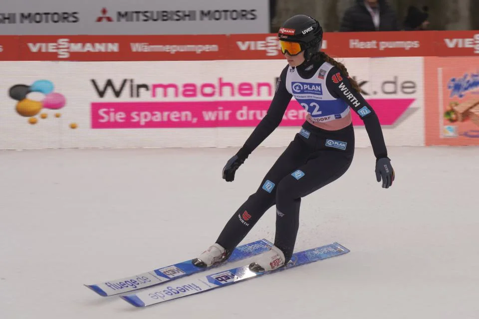 Alvine Holz beim Weltcup