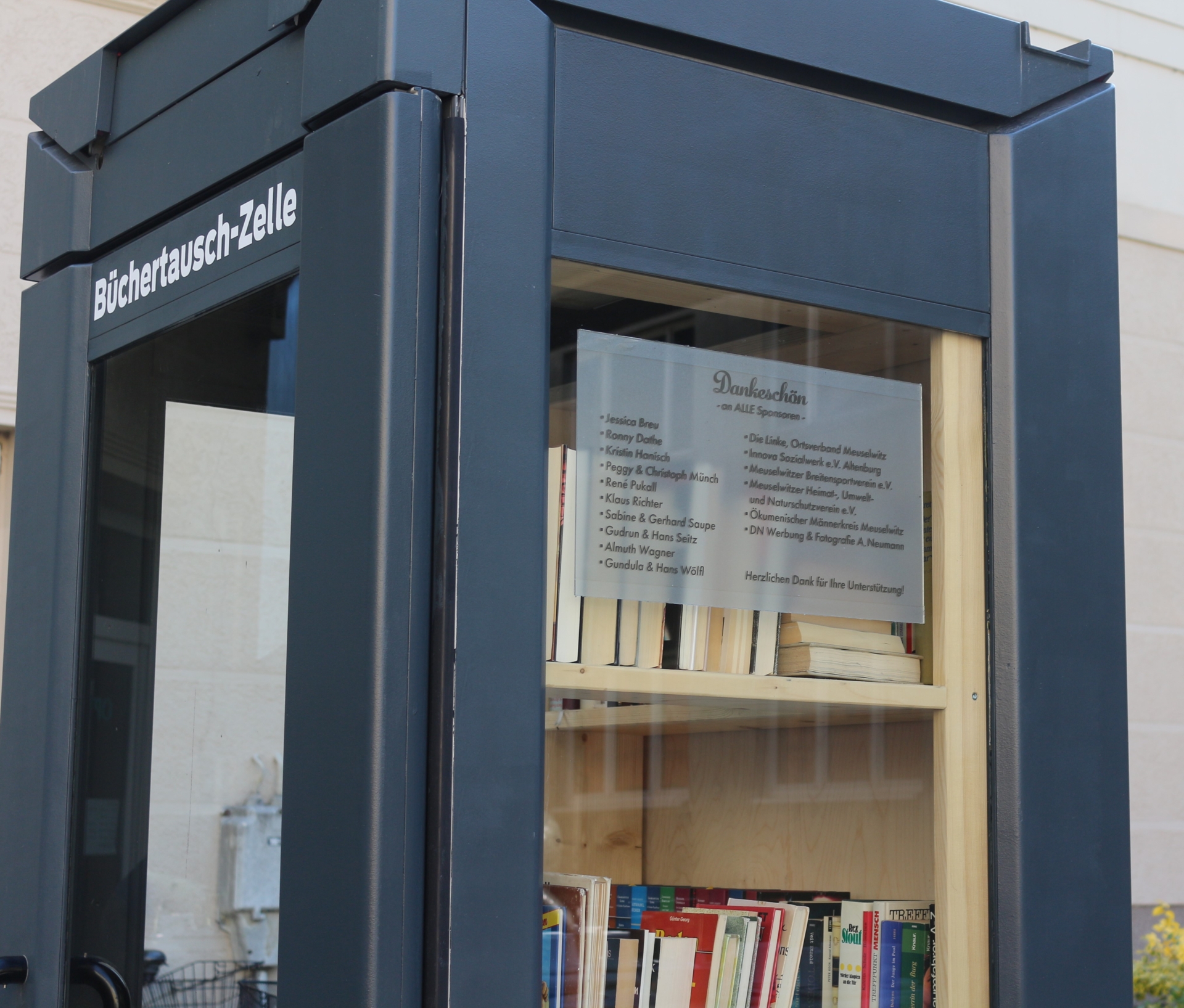 Bücherzelle