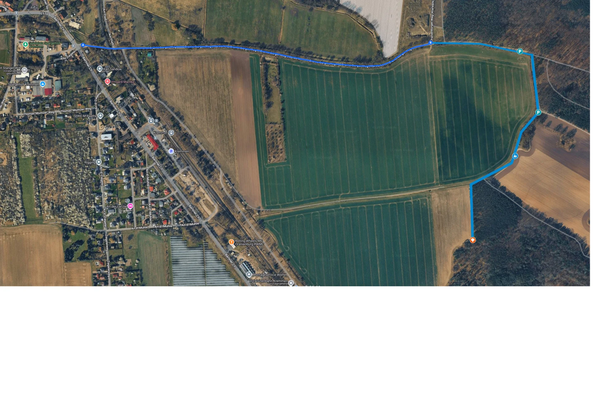 Anfahrt und Lageplan, Quelle: Google Maps
