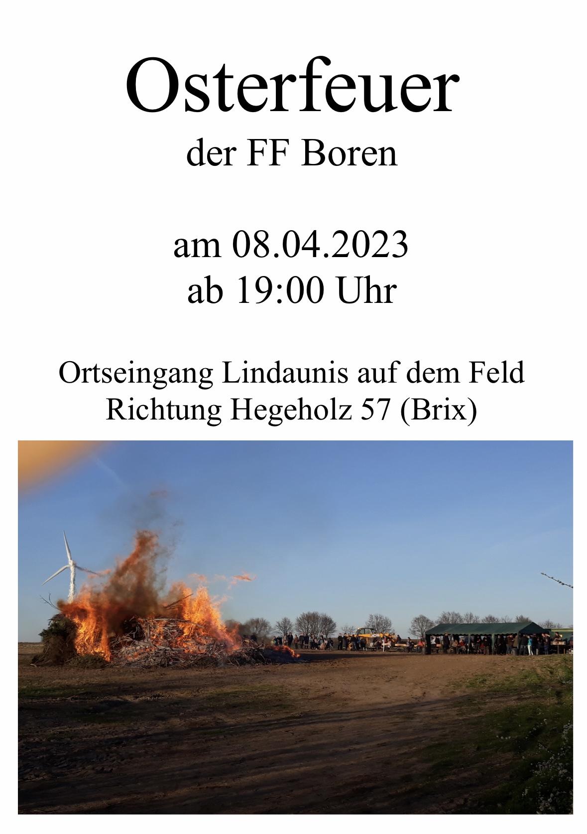 Osterfeuer 2023