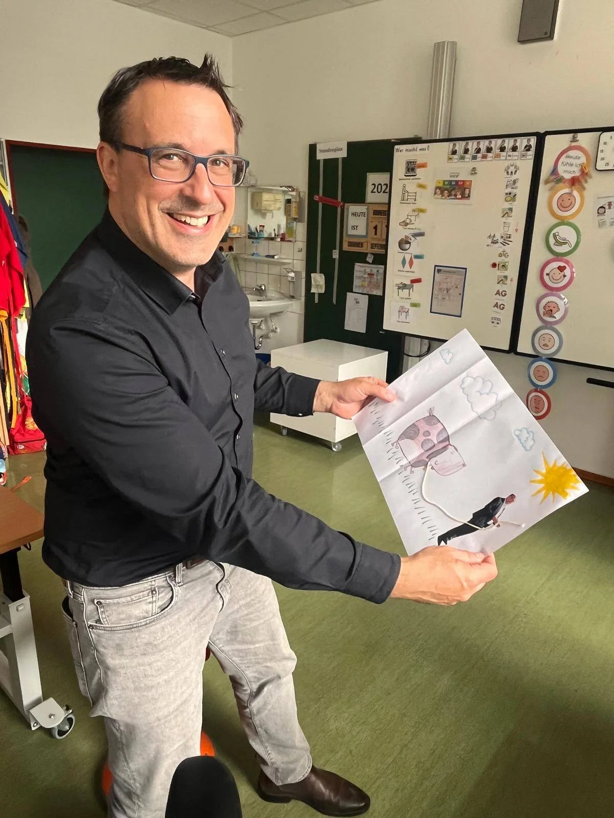 Sören Bartol zu Besuch an der ALS