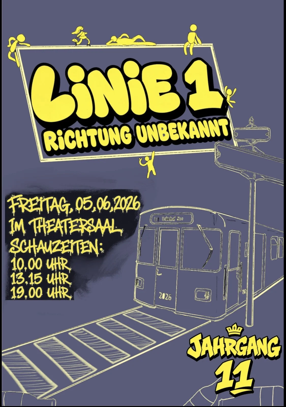 Plakat Linie 1