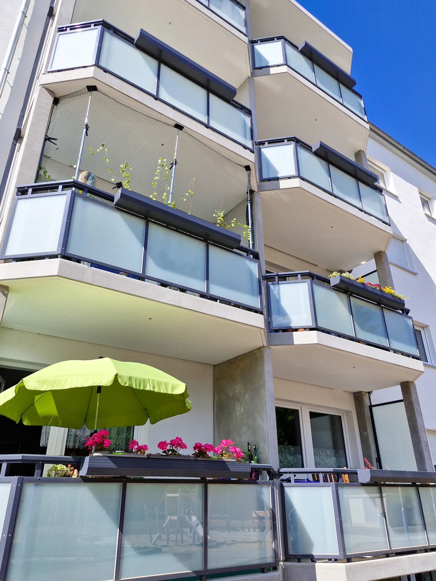 Neue Balkone wurden angebaut. Foto: Stadt Pritzwalk