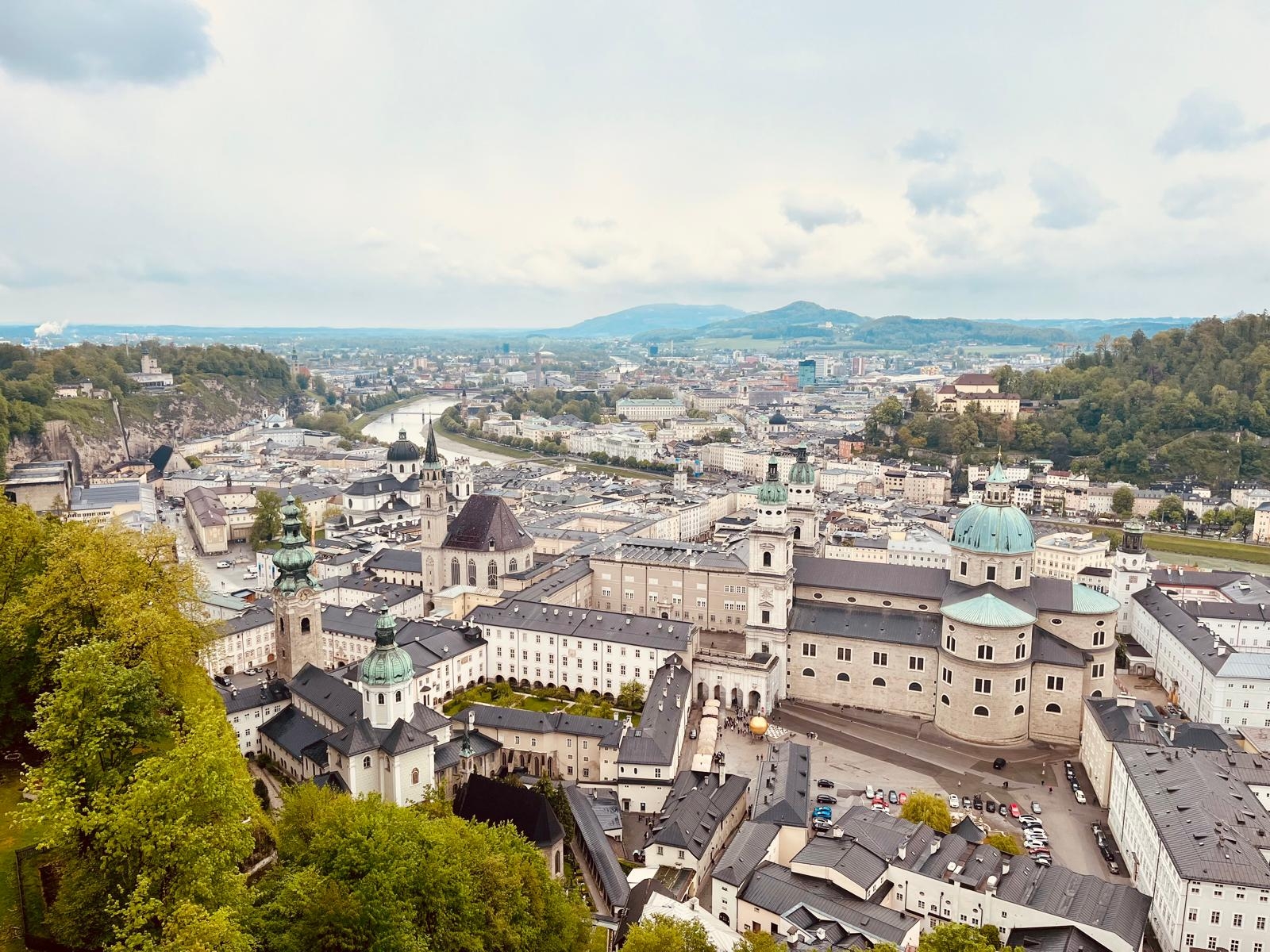 Ausblick Salzburg