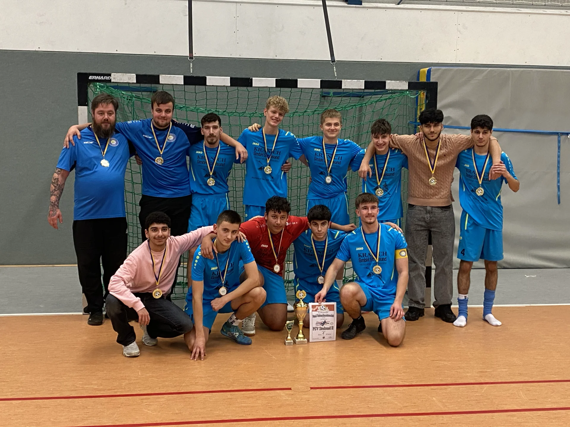 Futsalkreismeister der B-Junioren: PSV Stralsund II