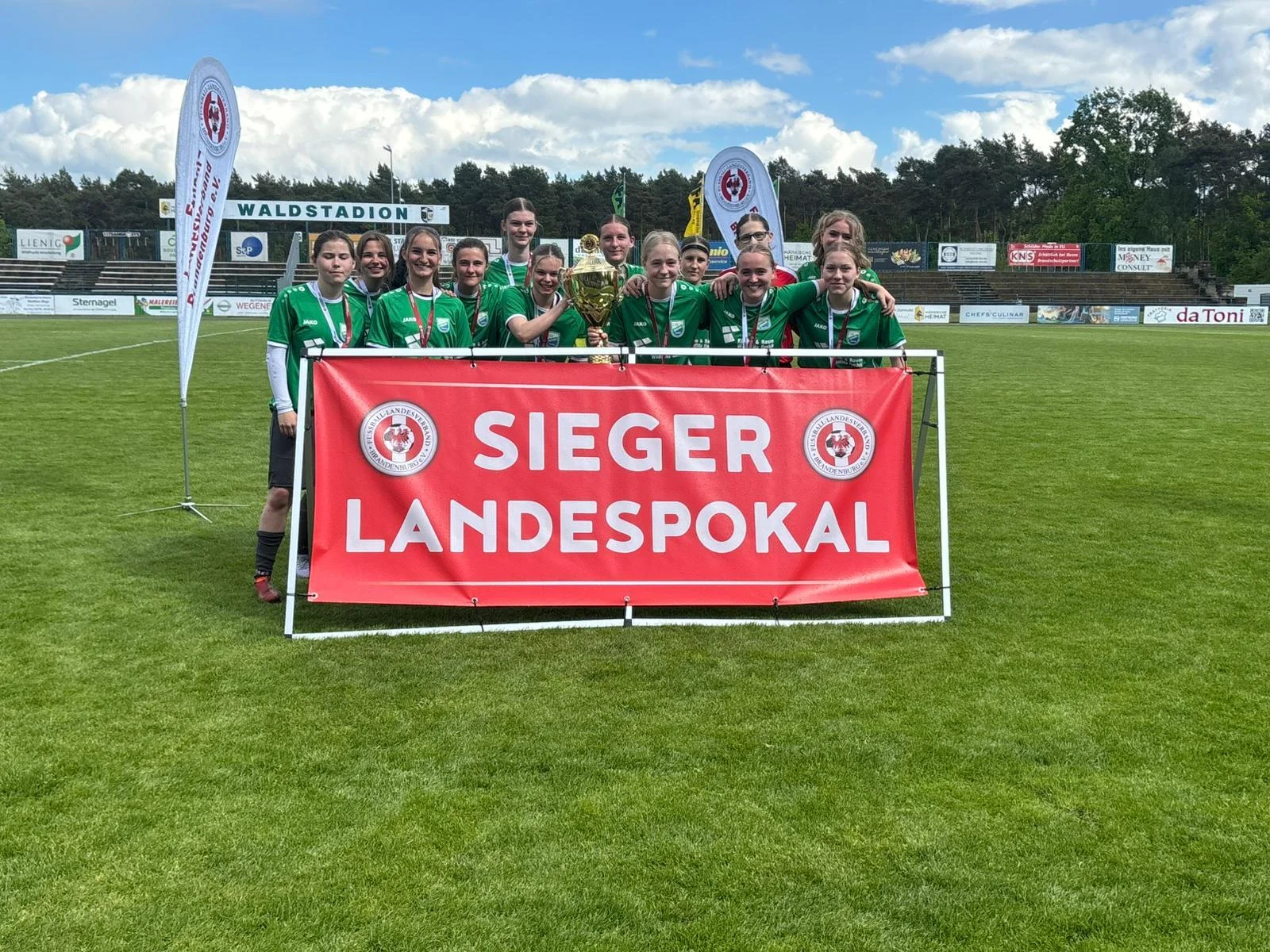 Landespokal Siegerinnen B-Juniorinnen