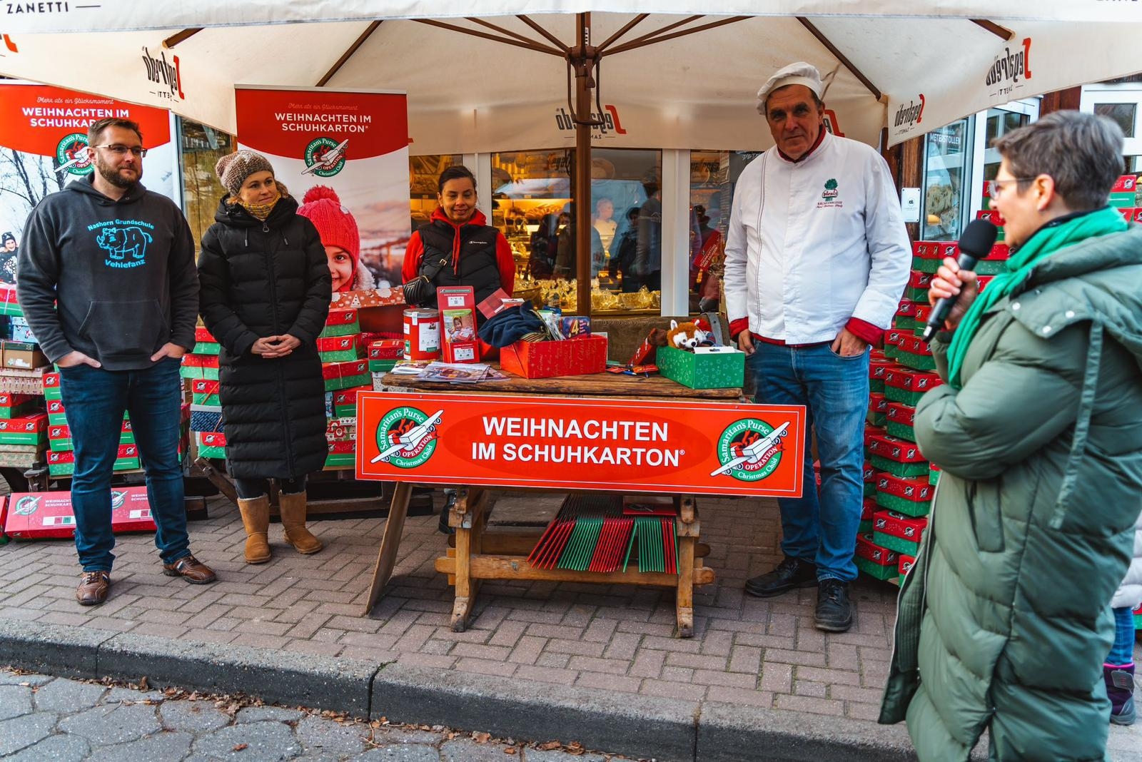 Weihnachten im Schuhkarton