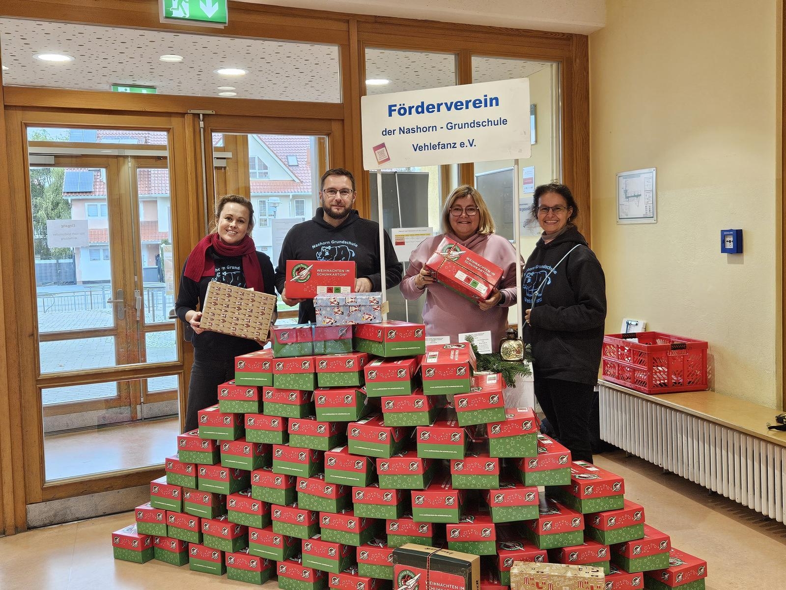 Weihnachten im Schuhkarton