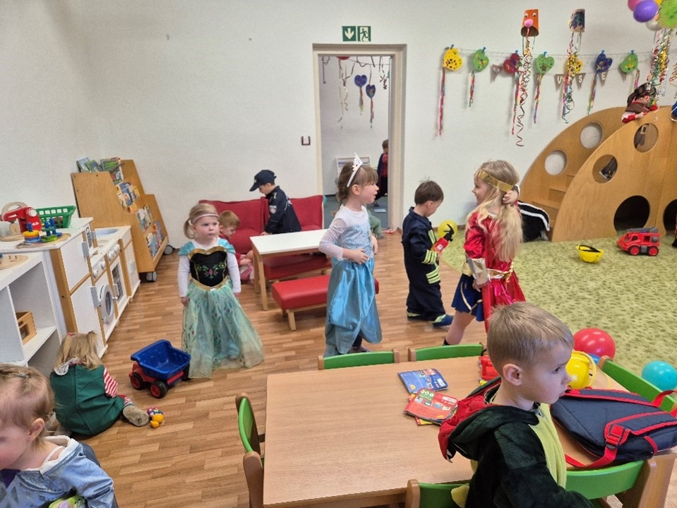 Fasching in der Kita Wellmitz