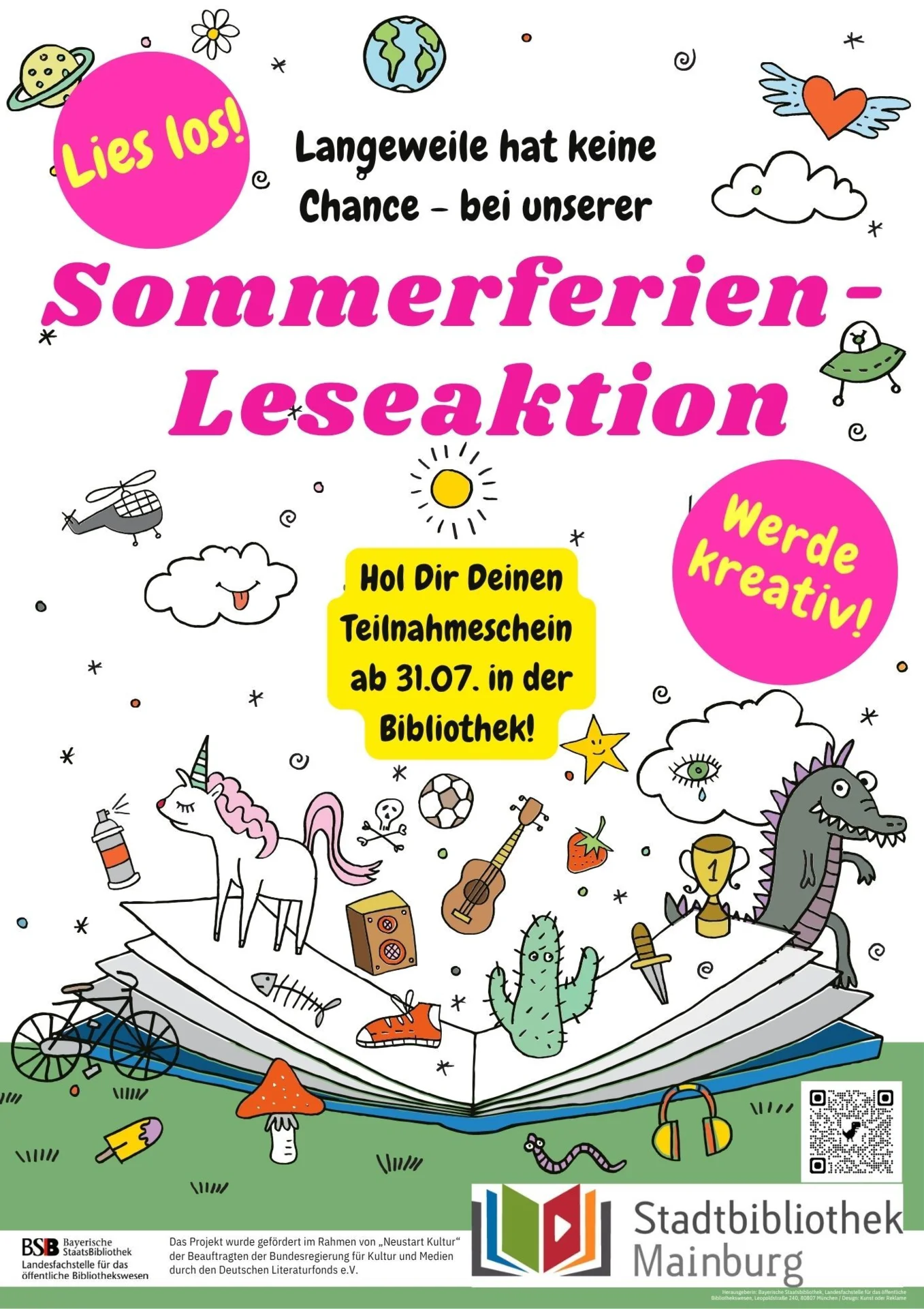 Flyer Ferienlesen