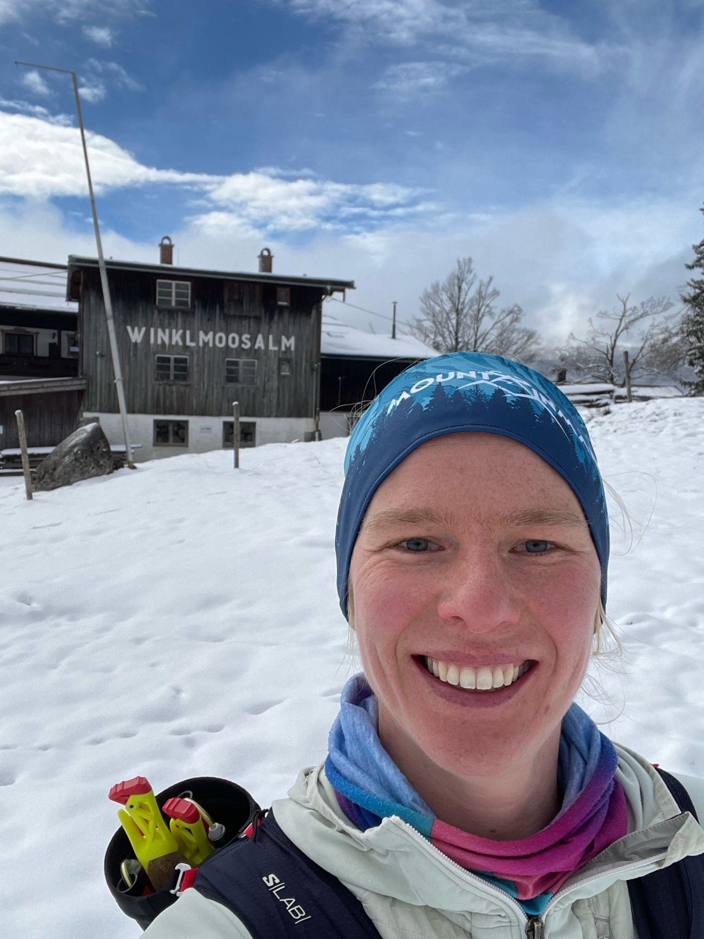 Svenja im Schnee