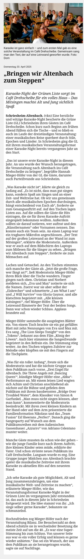 Bericht