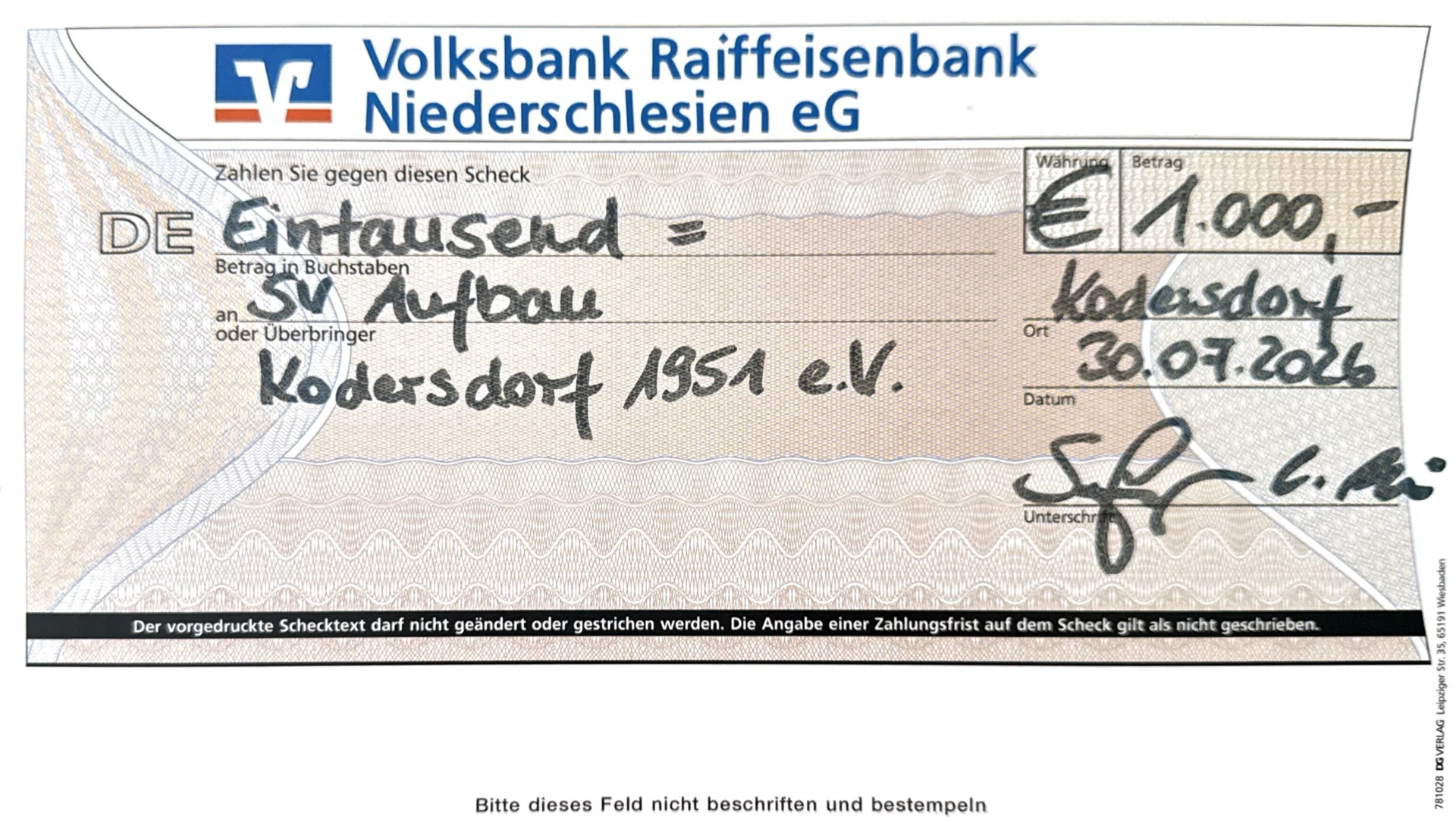 Scheck VRB