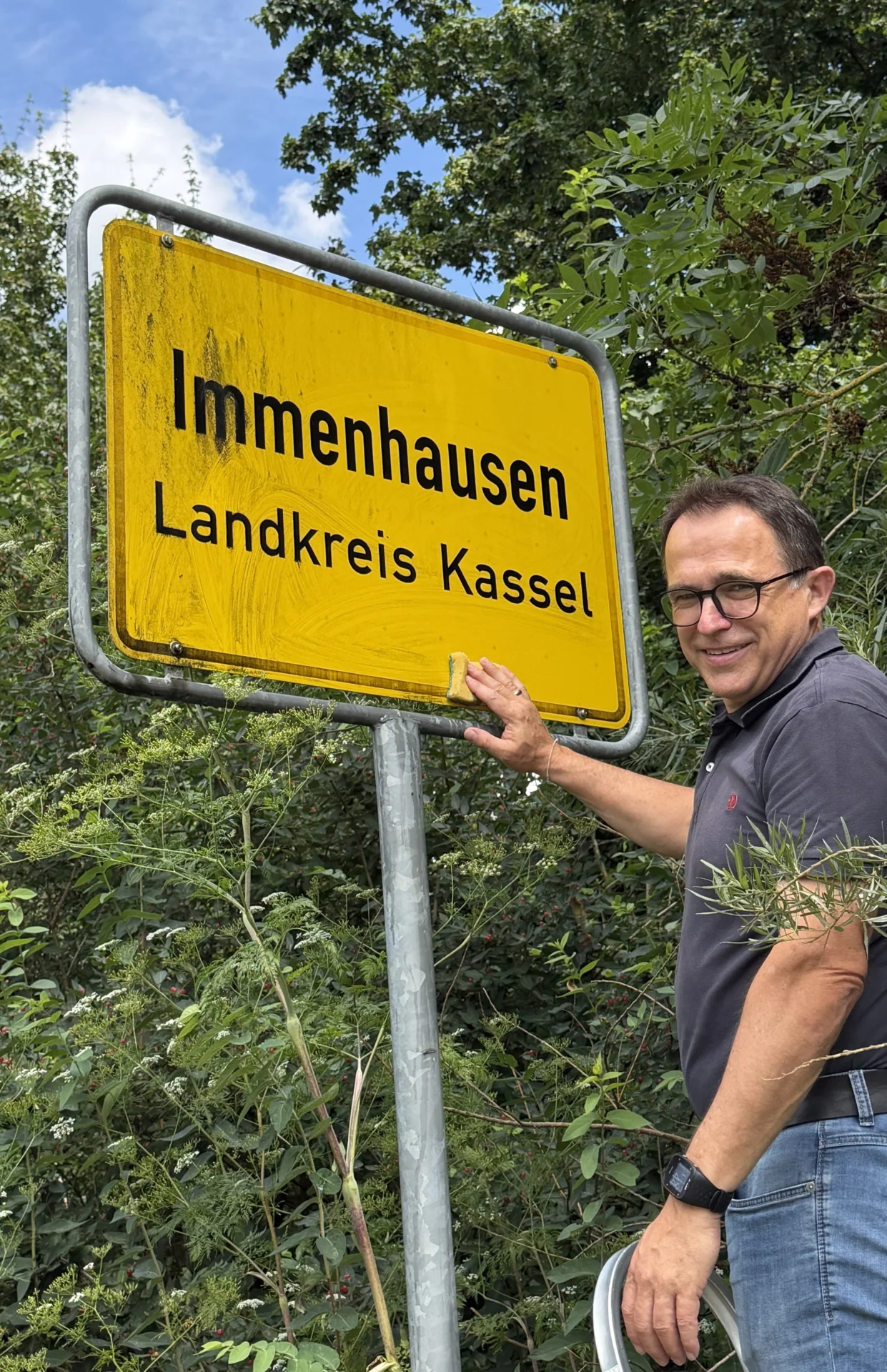 Aktion "Saubere Schilder"