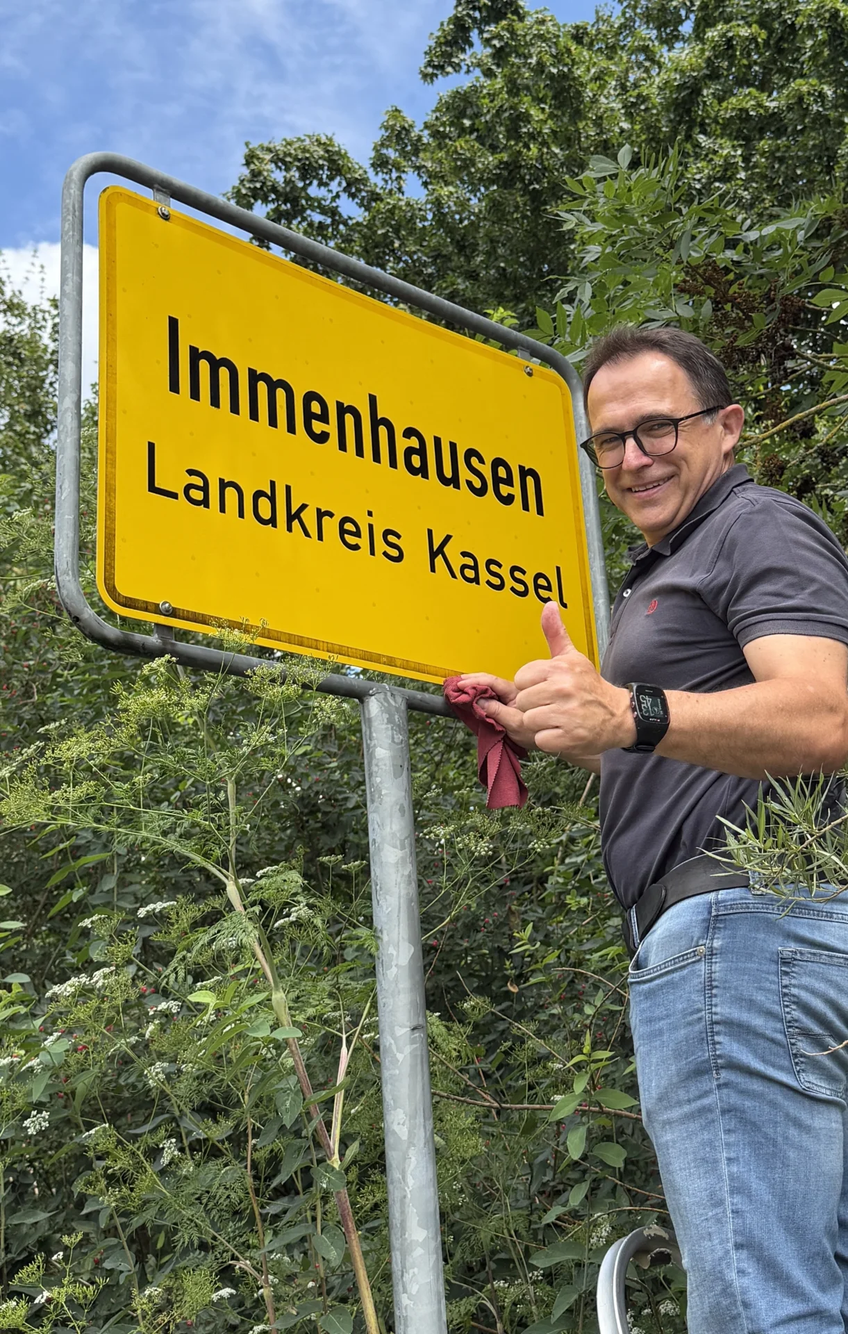 Aktion "Saubere Schilder"
