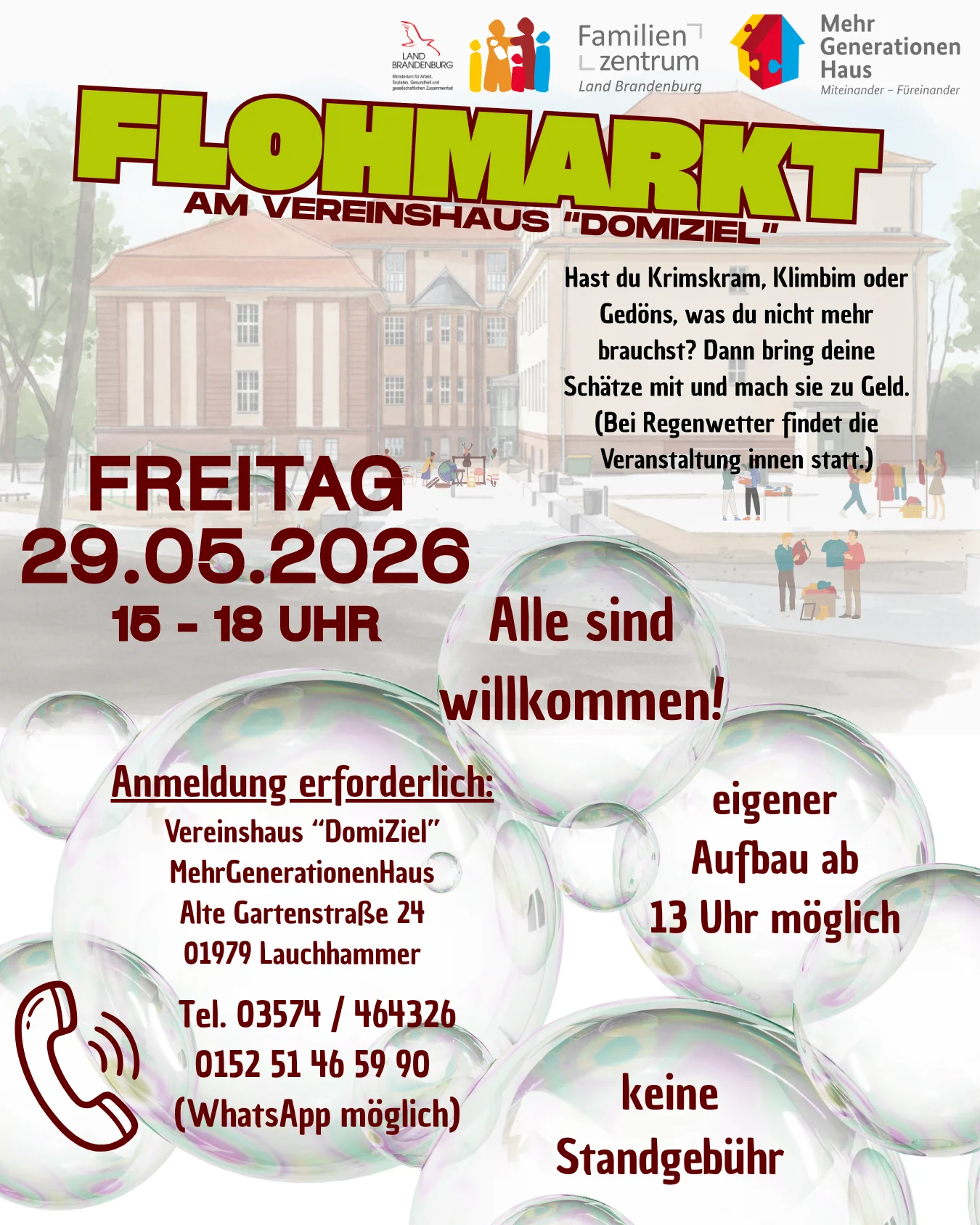 Flyer Flohmarkt