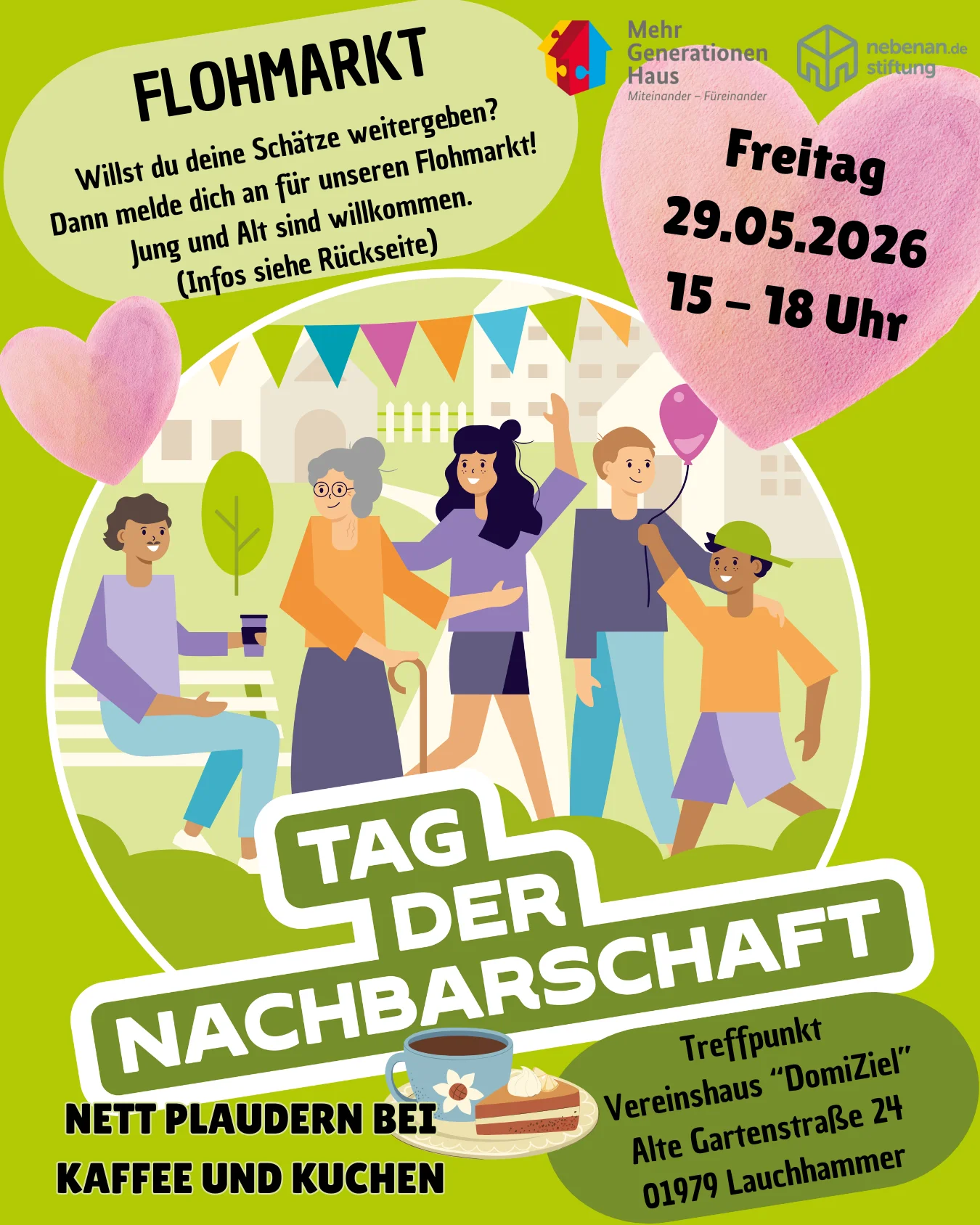 Flyer Tag der Nachbarschaft
