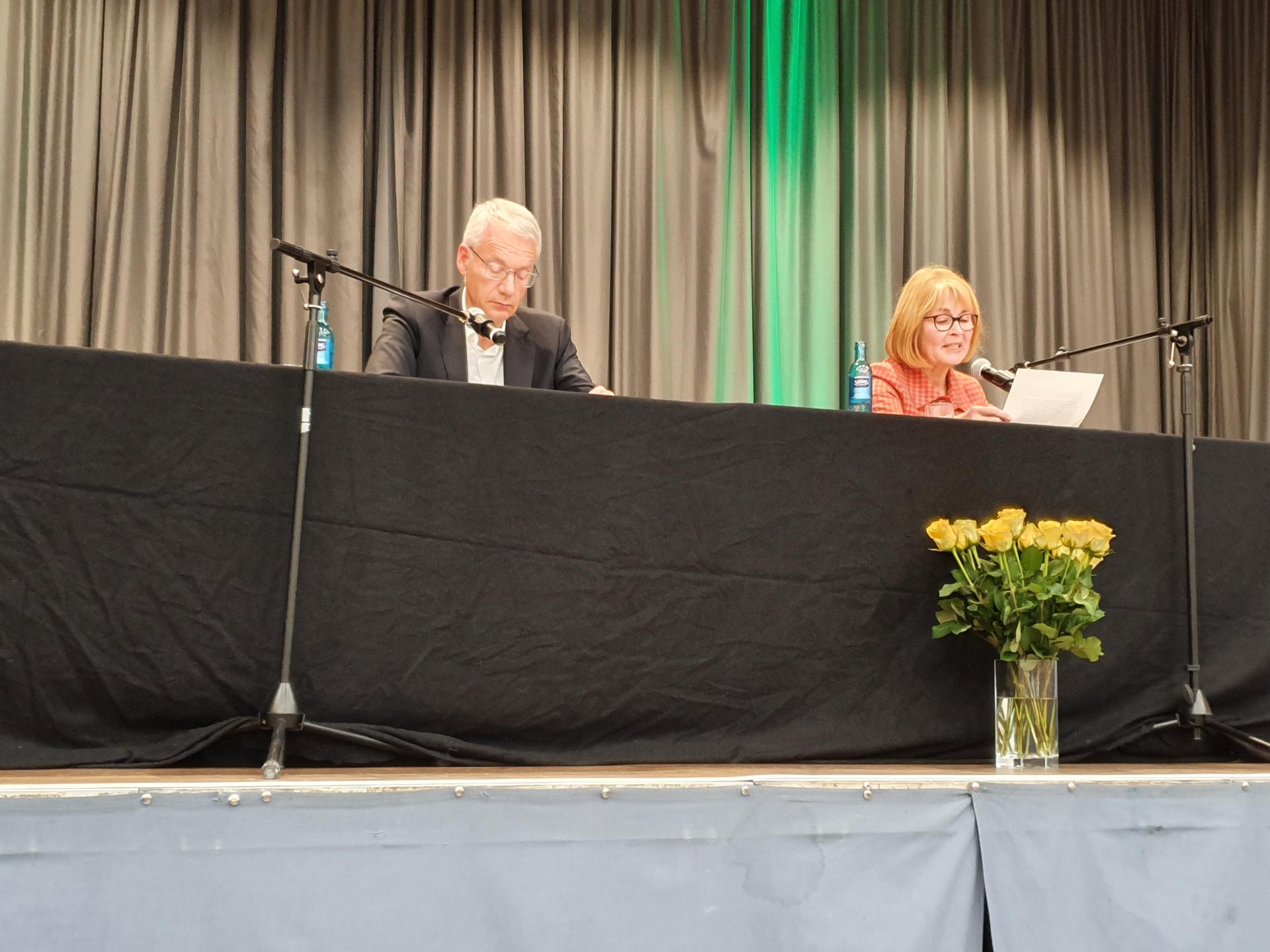 Martin Doerry und Andrea Wolf Martin Doerry und Andrea Wolf