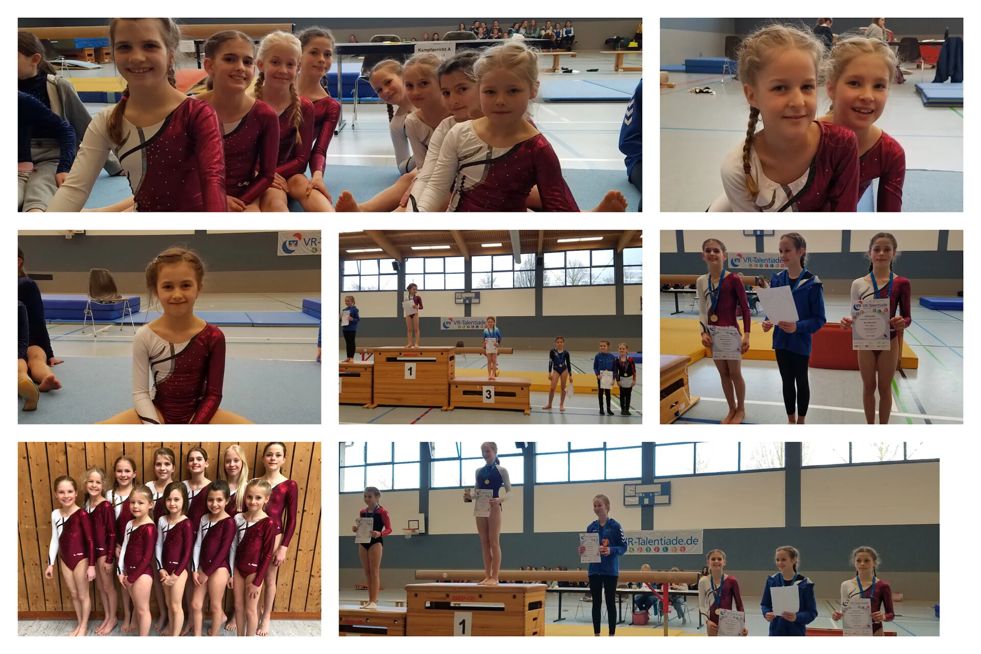 Collage bezirksfinale Süd