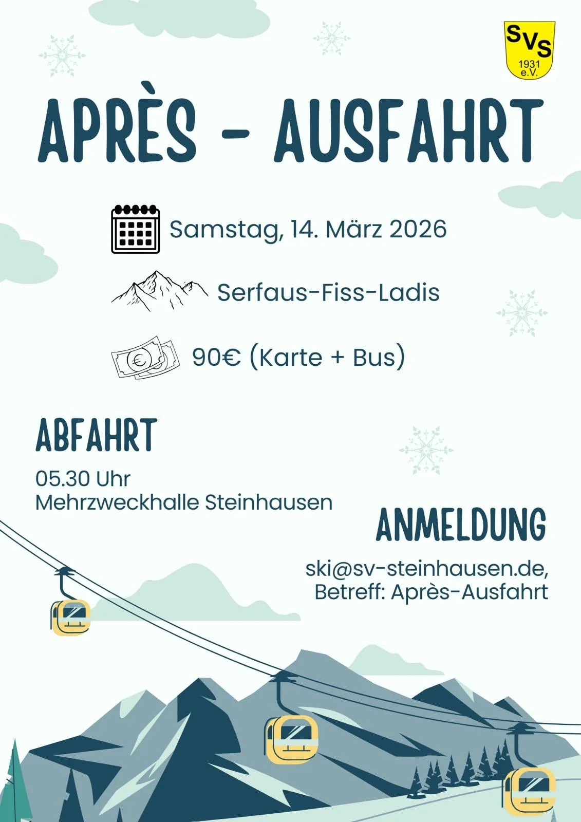 Apreski Ausfahrt