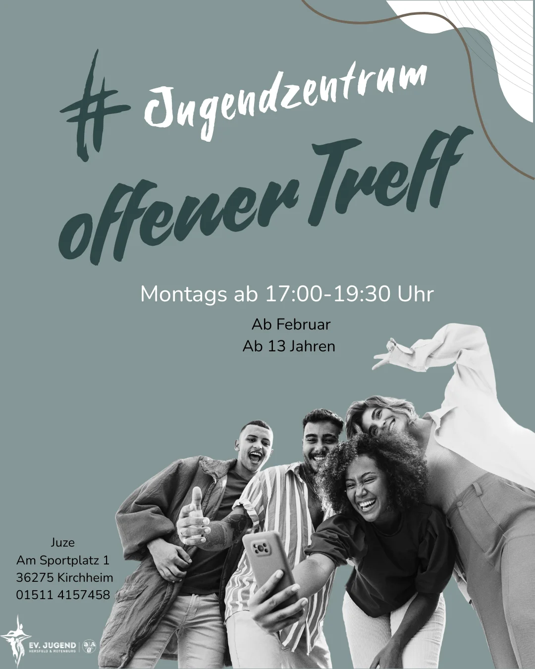 Der offene Jugendtreff - Flyer