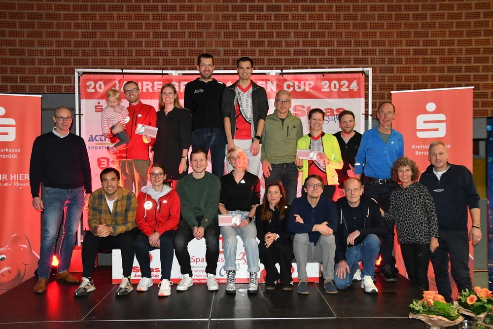Siegermannschaften im Tam-Pokal bis 140 Jahre.