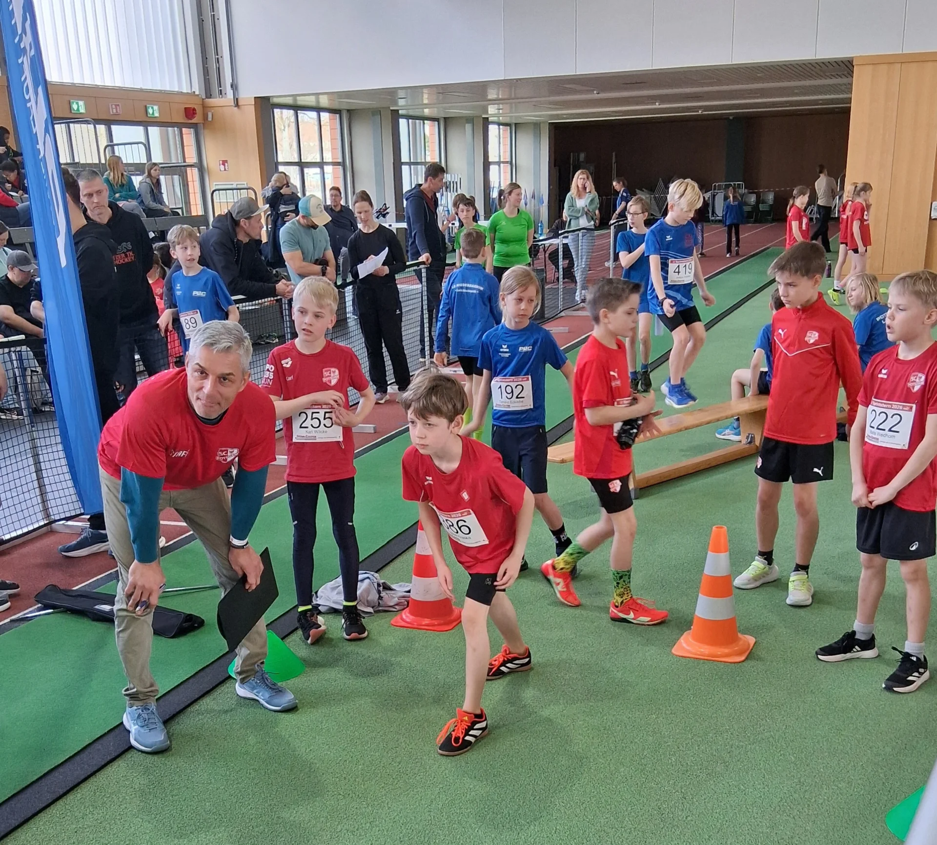 Tobias am Start 30m fliegend