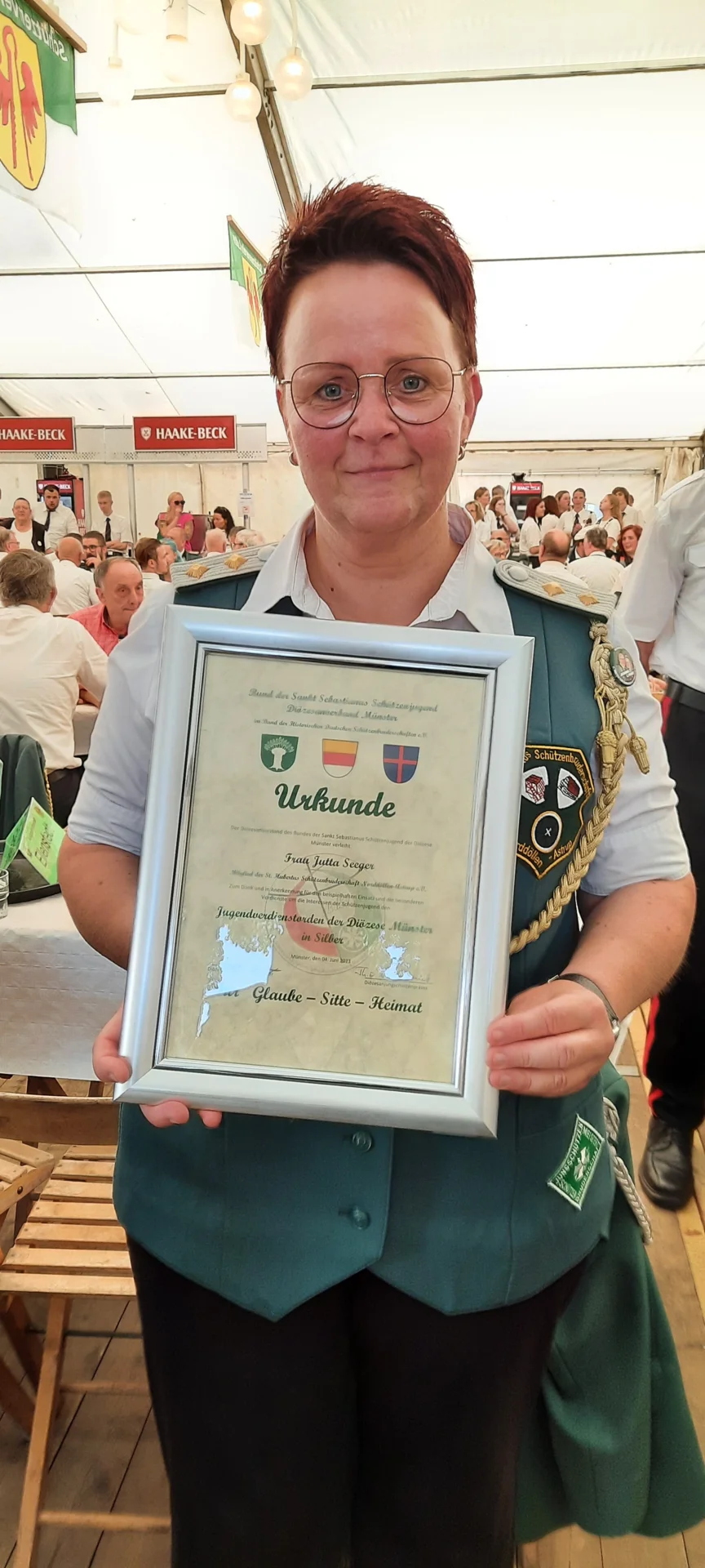 Auszeichnung Jutta