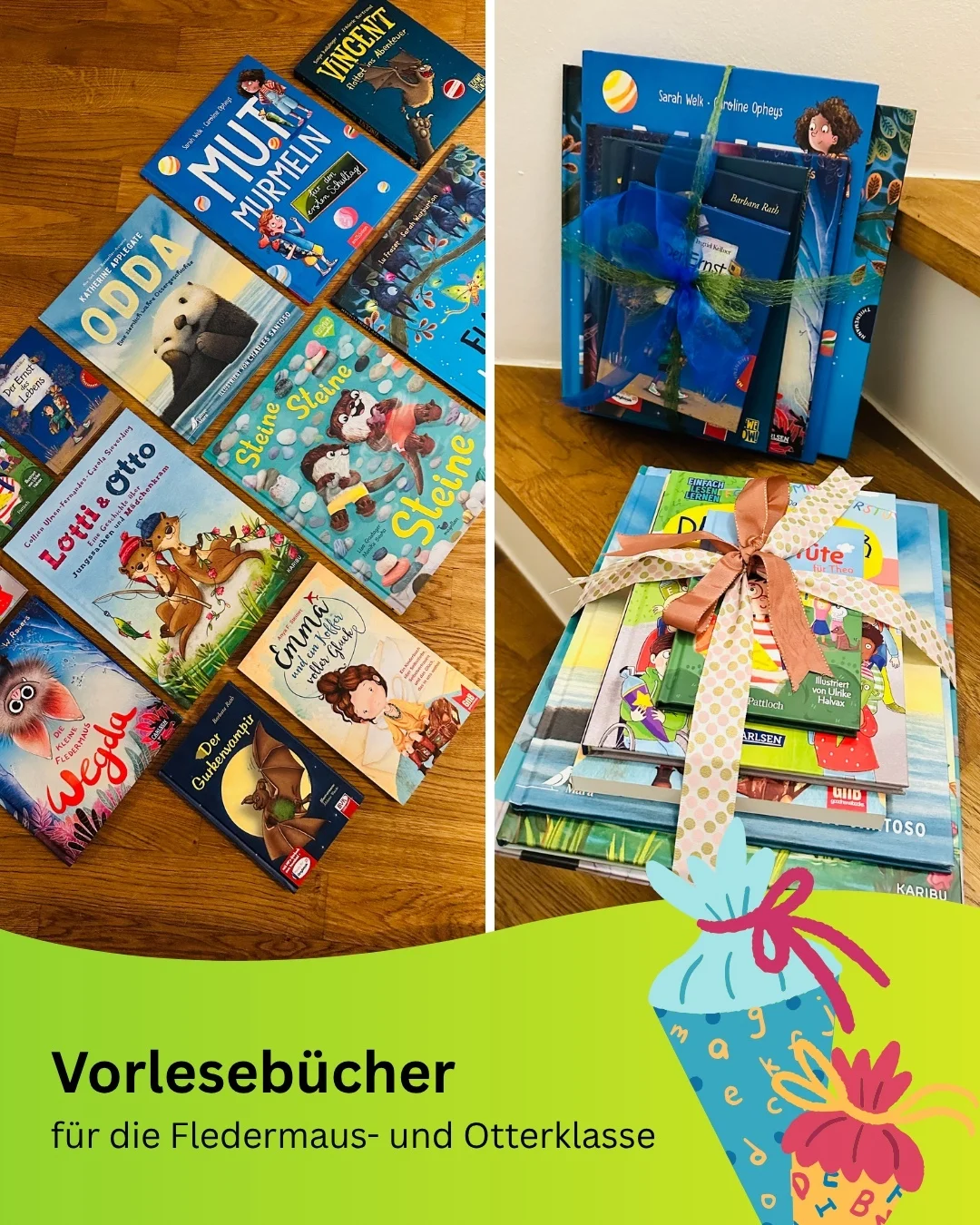 Vorlesebücher für die Erstklässler