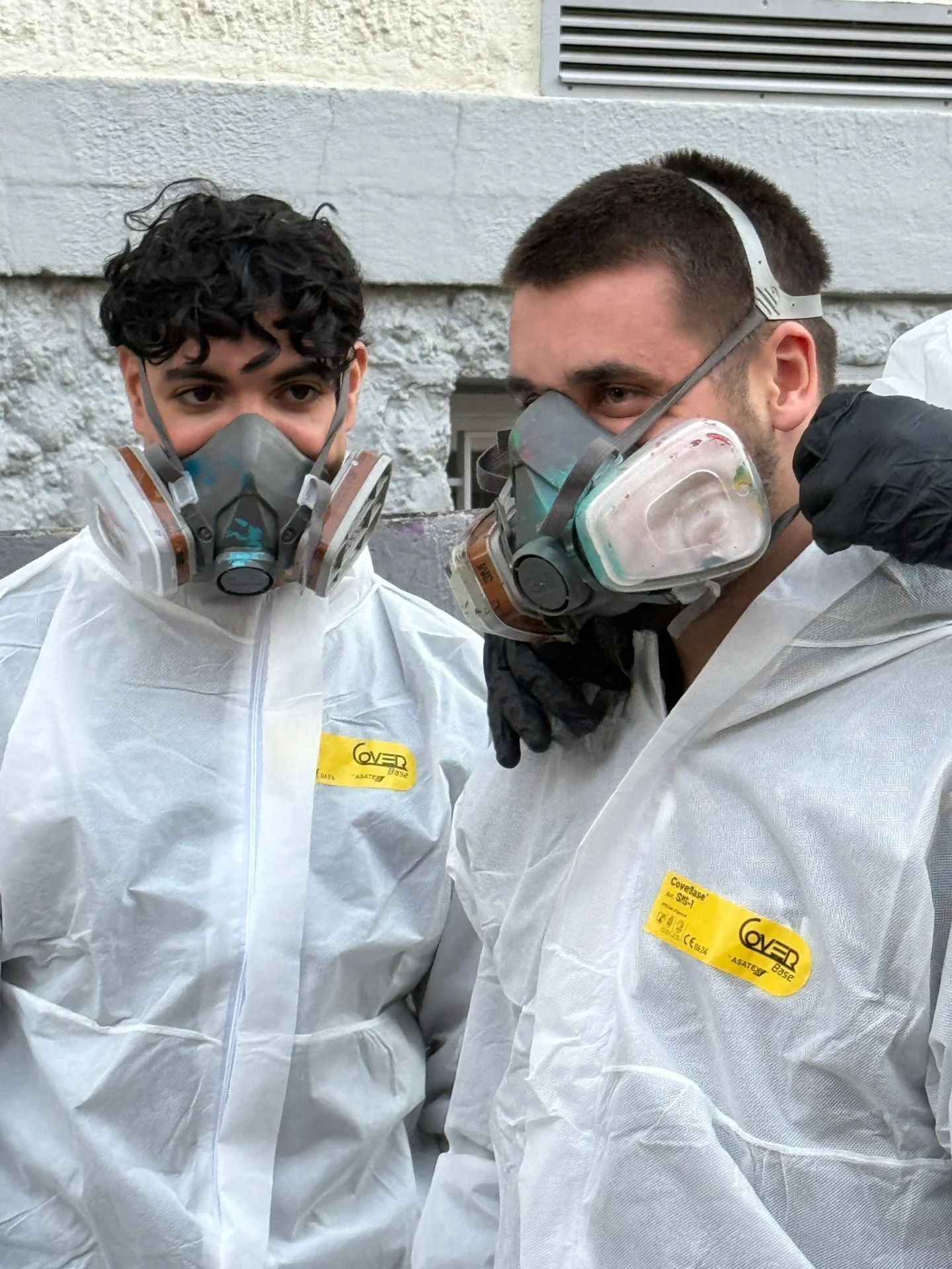 Gut gerüstet für das Sprayen