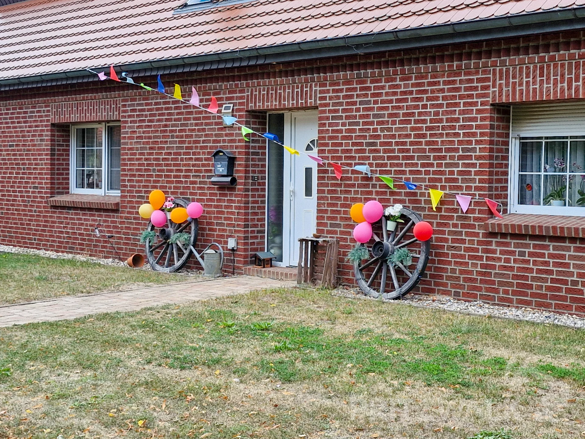 Die Alt Krüssower hatten ihre Häuser geschmückt. Foto: Stadt Pritzwalk