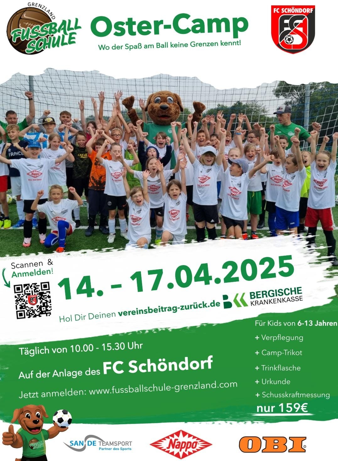 Flyer Fußballcamp