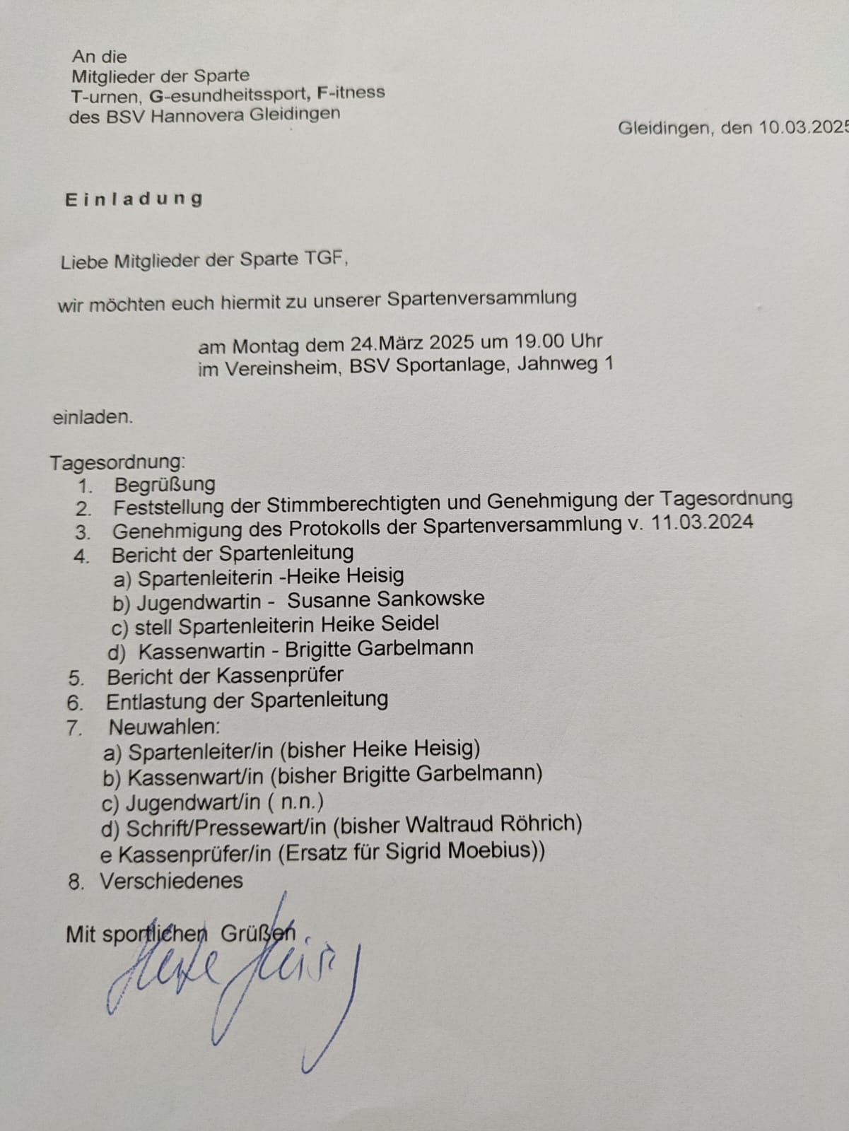 TGF Einladung 2025