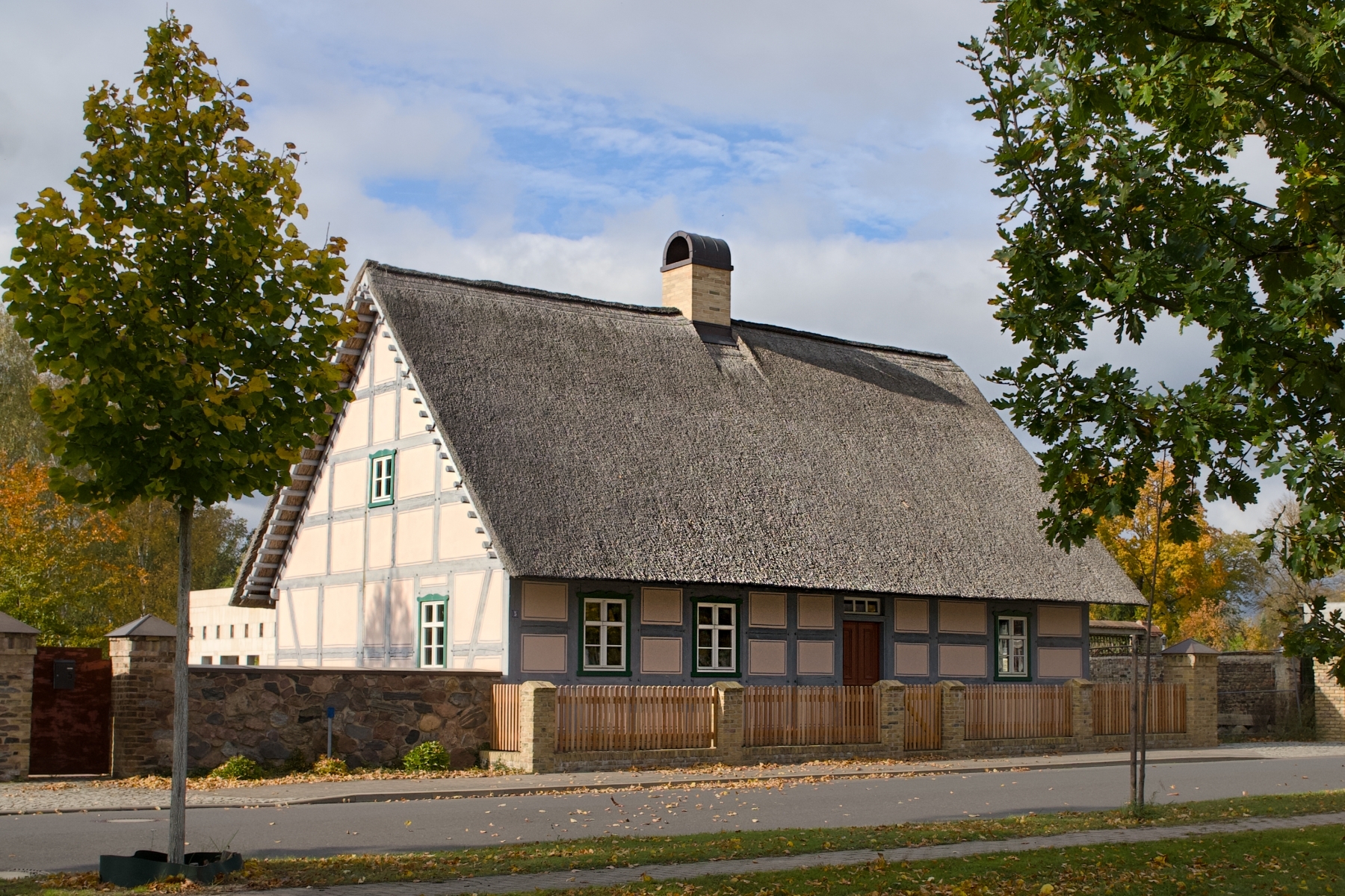 Fachwerkhaus in Töpchin. Foto: Peter Mittwoch