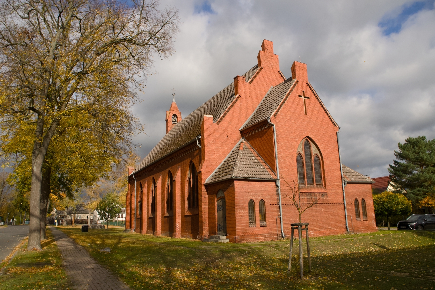 Kirche Töpchin. Foto: Peter Mittwoch