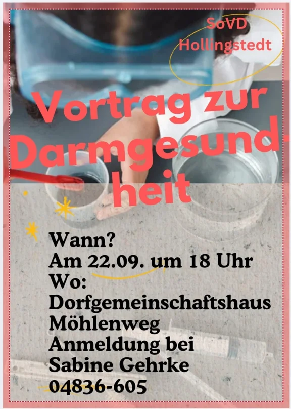 Vortrag zur Darmgesundheit