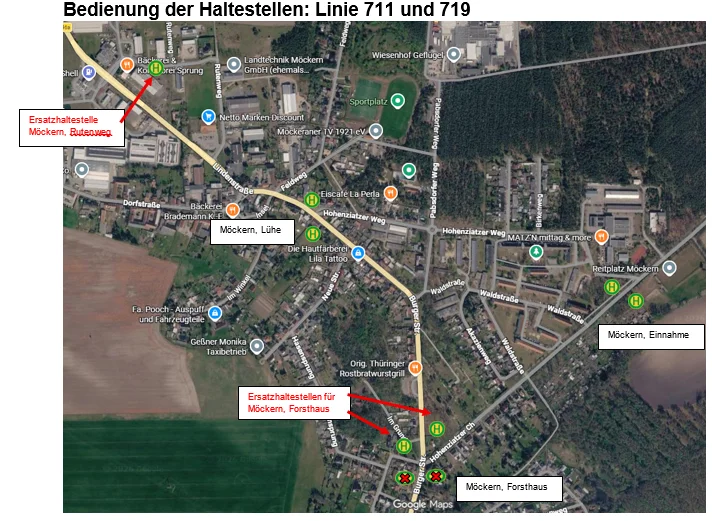 Linie 711, 719